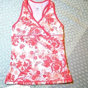 DANSKIN NOW Floral Racerback Athletic